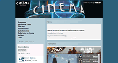 Desktop Screenshot of cinema-dachau.de